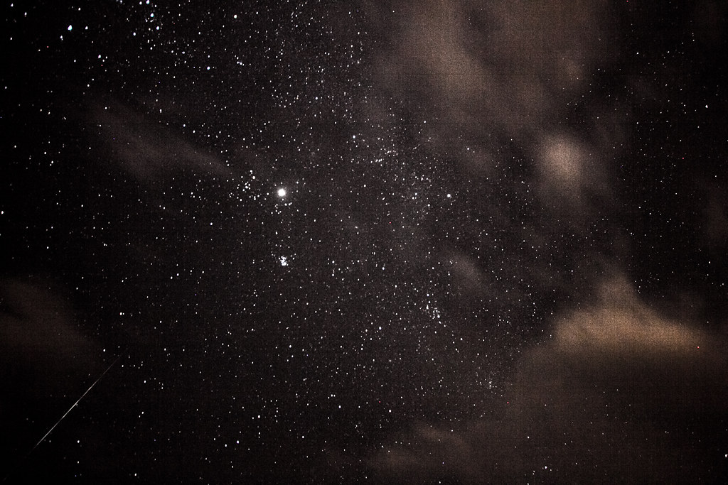 Geminids Meteor over the Everglades - 12/14/2012