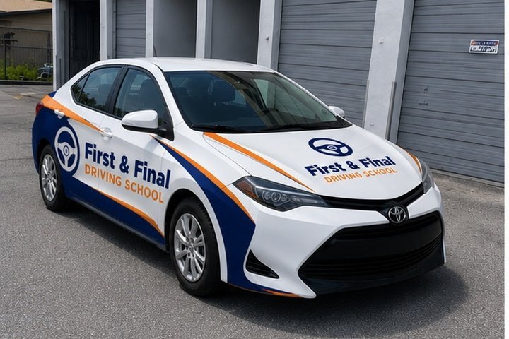 Toyota Corolla driving school car at Driving School Fort Lauderdale