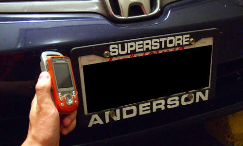 Phone and License Plate, an excuse to hawk a couple of blog posts