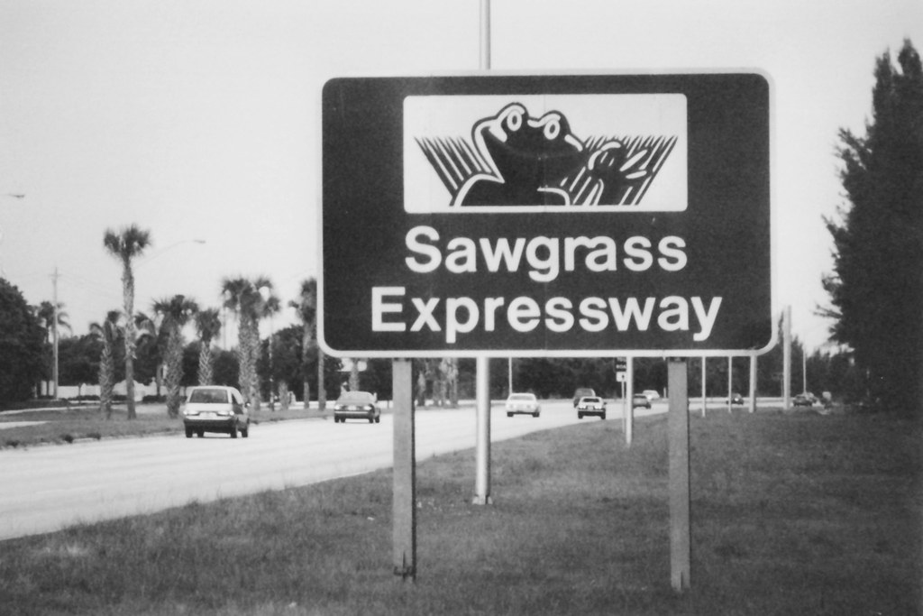 Sawgrass Expressway Main Sign