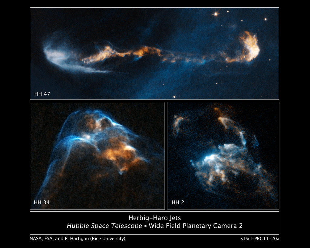 Hubble Movies Provide Unprecedented View of Supersonic Jets from Young Stars